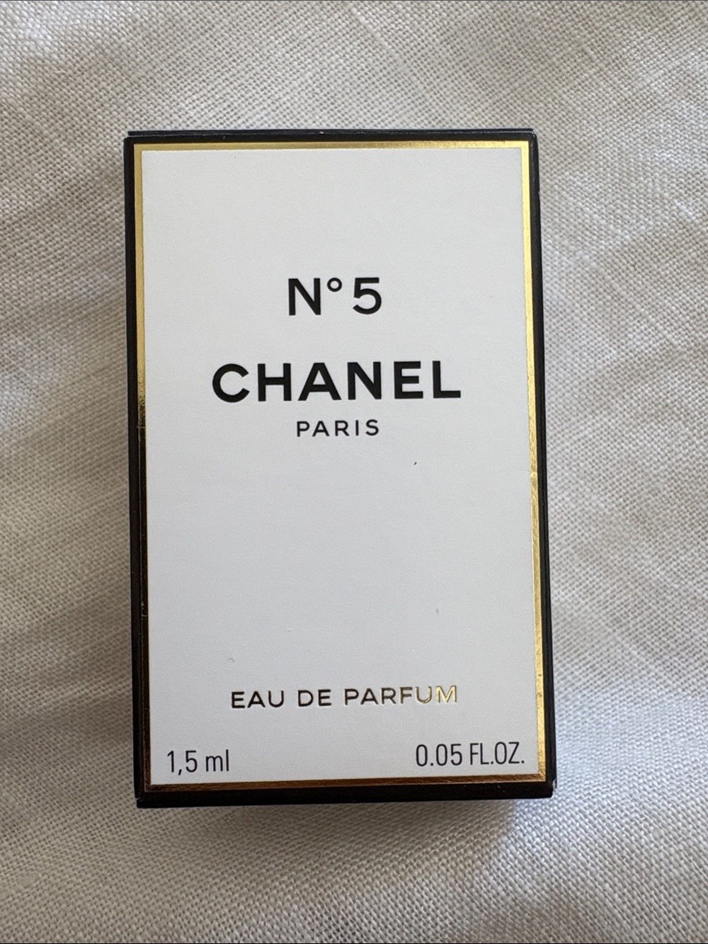 CHANEL N°5 Mini bottle sample - with box - Picture 4 of 4
